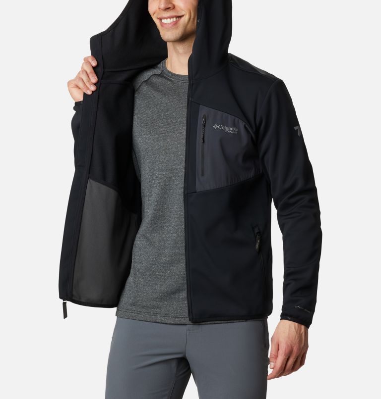 Men's Peak Pursuit Tech Hoodie, Color: Black, image 6