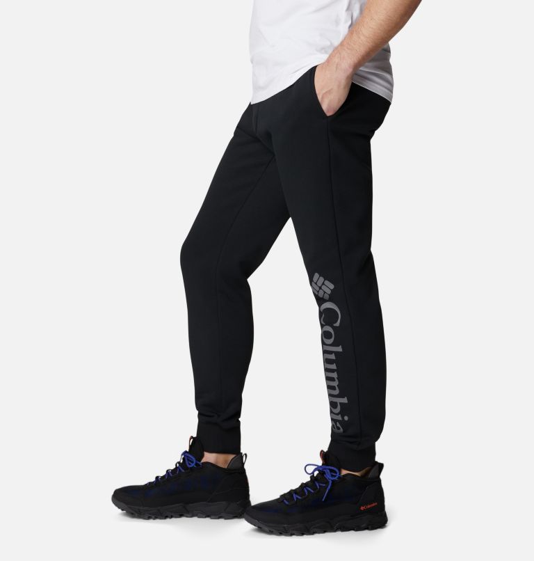 Thumbnail: Pantaloni da tuta CSC Logo II da uomo, Color: Black, City Grey, image 3