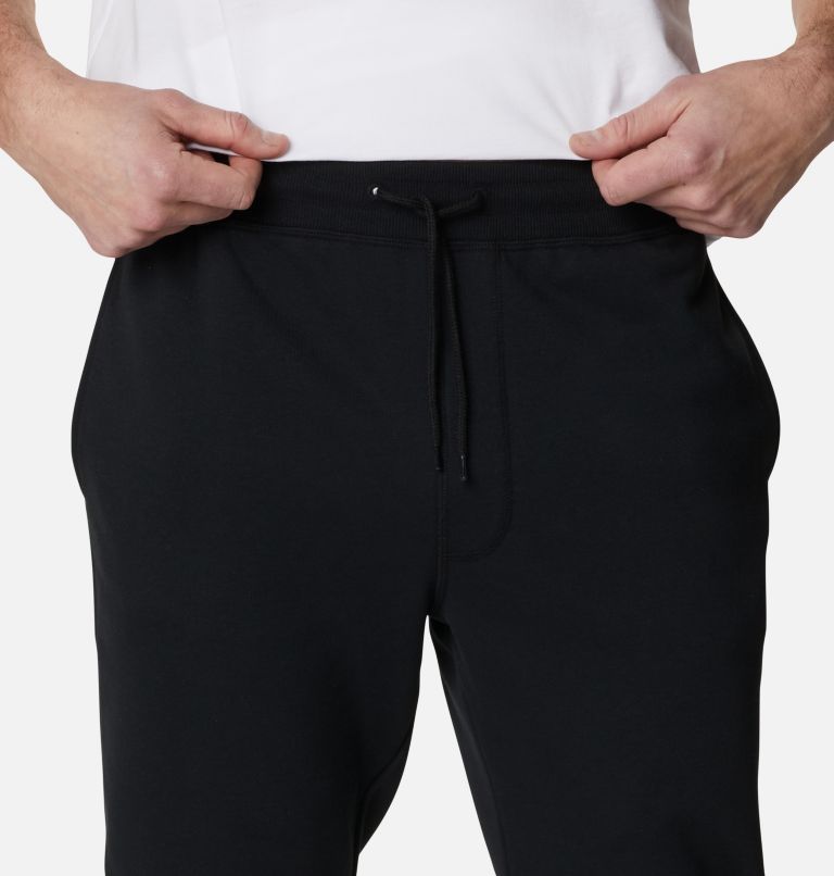 Pantalones deportivos CSC Logo II para hombre, Color: Black, City Grey