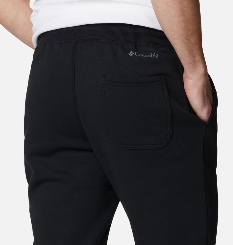 Pantalones deportivos CSC Logo II para hombre, Color: Black, City Grey