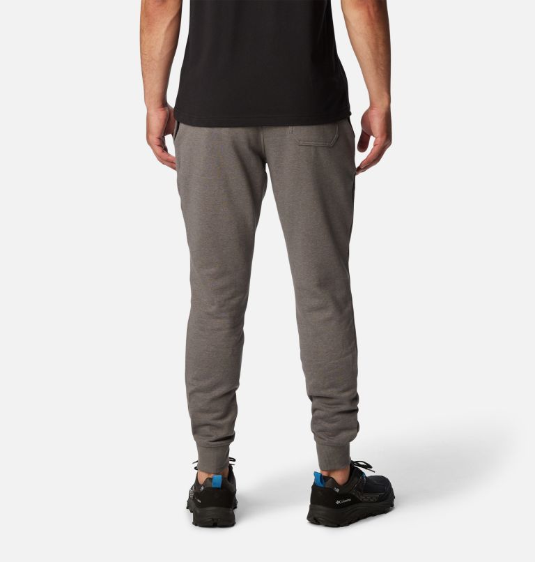 Men's CSC Logo Fleece Jogger II, Color: City Grey Hthr, Branded Shadow Logo, image 2