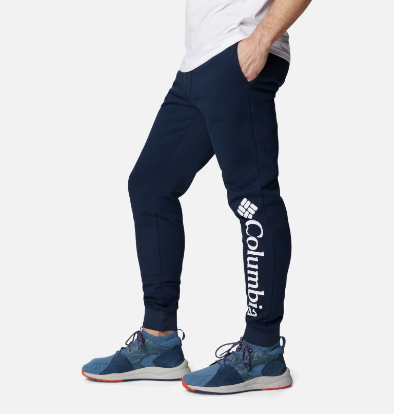 Thumbnail: Pantalon de Jogging CSC Logo II homme, Color: Collegiate Navy, White, image 3