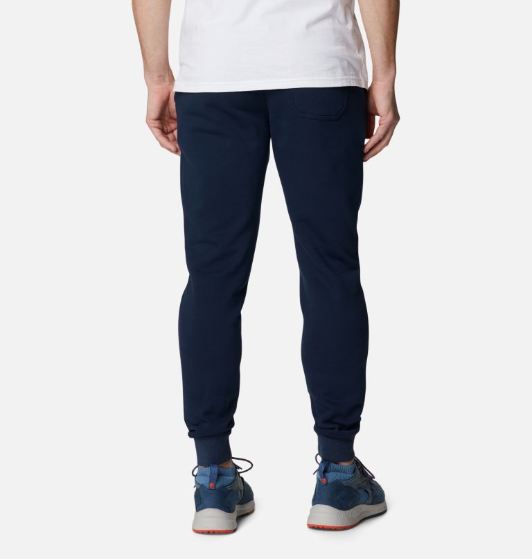 Pantalones deportivos CSC Logo II para hombre, Color: Collegiate Navy, White