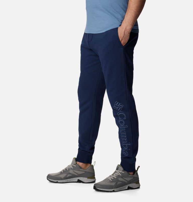 Men's Cotton Fleece Joggers - All In Motion™ Navy Blue S