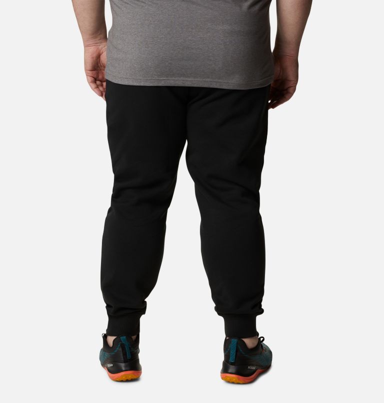 Thumbnail: CSC Logo II Fleece Jogginghose für Männer – erweiterte Größe, Color: Black, City Grey, image 2