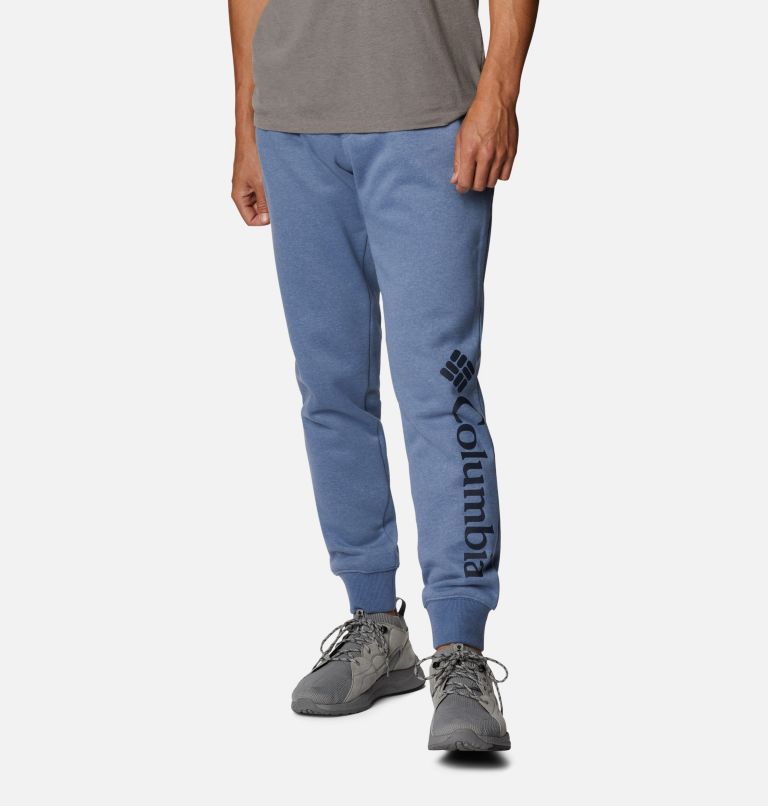 Men’s CSC Logo II Fleece Joggers - Extended Size, Color: Bluestone Heather, Collegiate Navy, image 1