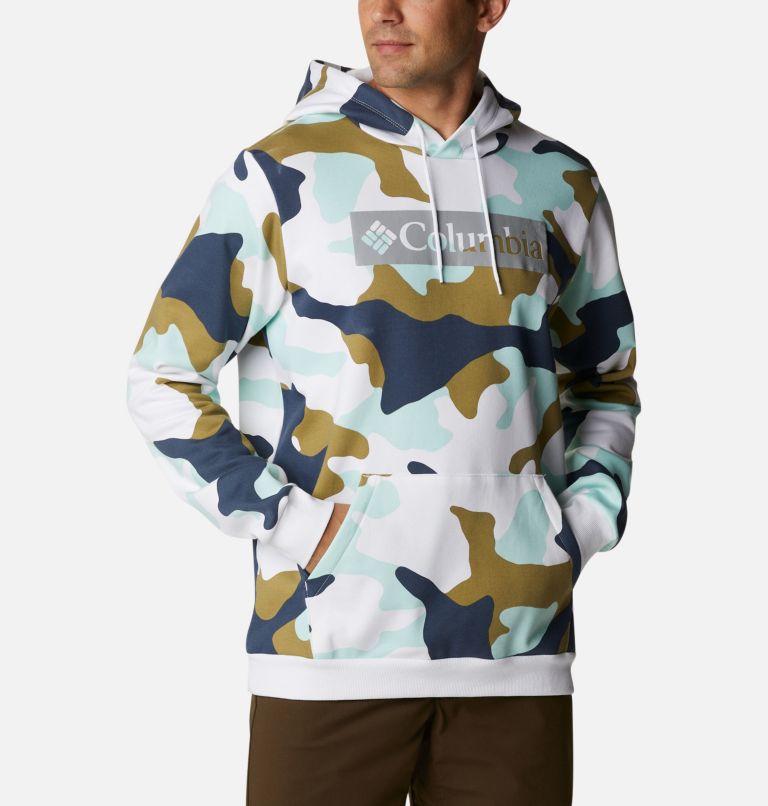 Chandail à capuchon imprimé Columbia Logo pour homme, Color: Savory Mod Camo, image 5