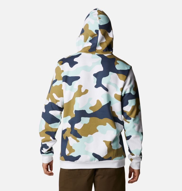 Chandail à capuchon imprimé Columbia Logo pour homme, Color: Savory Mod Camo, image 2