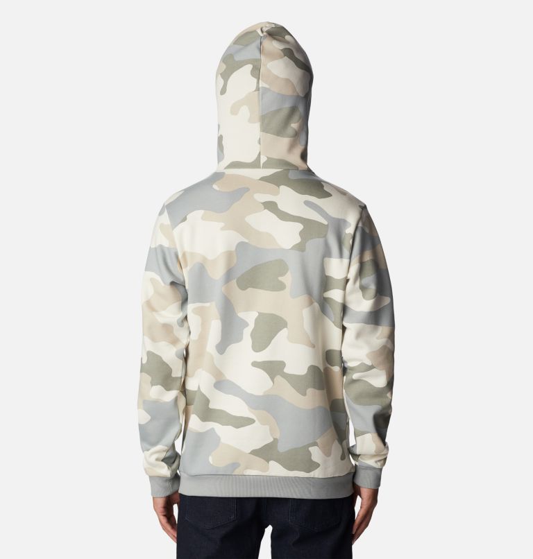 Men's Columbia Logo Printed Hoodie, Color: Niagara Mod Camo, image 2