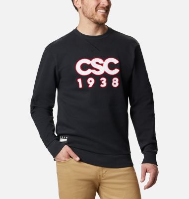 columbia men's crew neck sweatshirt