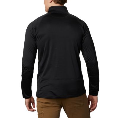 Strato intermedio con cerniera integrale Mt. Powder&trade; da uomo Mt. Powder&trade; Full Zip | 613 | XXL, Black, back