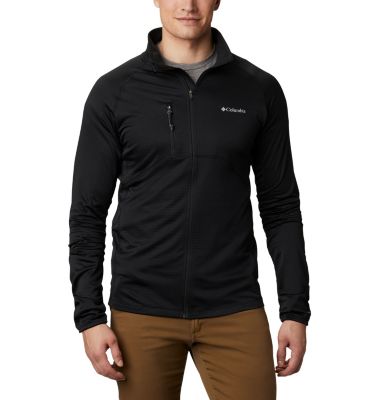 Strato intermedio con cerniera integrale Mt. Powder&trade; da uomo Mt. Powder&trade; Full Zip | 613 | XXL, Black, front