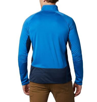 Strato intermedio con cerniera integrale Mt. Powder&trade; da uomo Mt. Powder&trade; Full Zip | 613 | XXL, Bright Indigo, Collegiate Navy, back