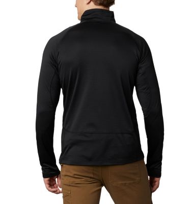 Men's Mt. Powder&trade; Half Zip Midlayer Mt. Powder&trade; Half Zip | 464 | S, Black, back