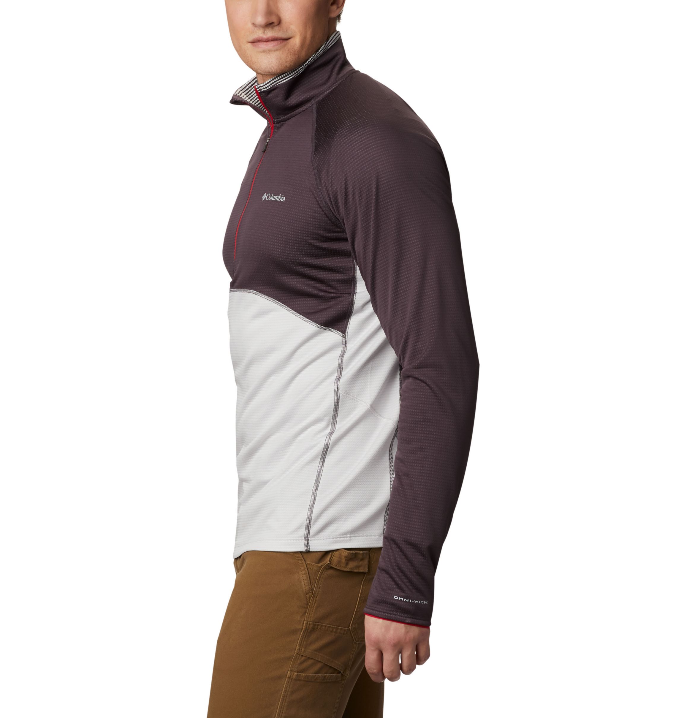 Columbia mount powder half zip online fleece