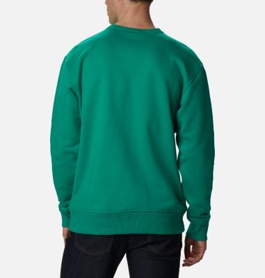 Crew Bugasweat da uomo Bugasweat&trade; Crew | 673 | L, Emerald Green, Lapis Blue, back