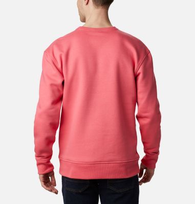 Crew Bugasweat da uomo Bugasweat&trade; Crew | 673 | L, Bright Geranium, Lapis Blue, back