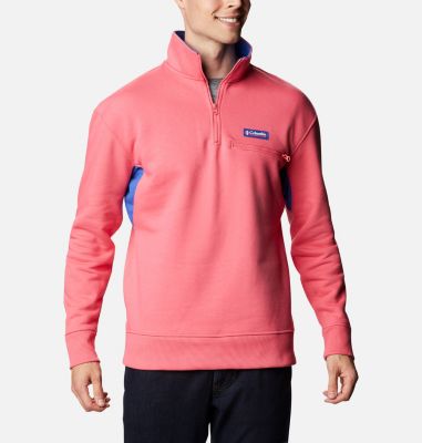 Bugasweat&trade; Quarter Zip Bugasweat&trade; Quarter Zip | 100 | L, Bright Geranium, Lapis Blue, front
