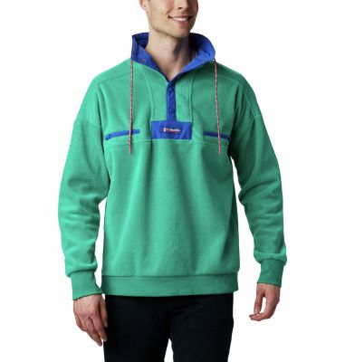 Powder Keg&trade; Fleece Unisex Powder Keg&trade; Fleece | 322 | L, Emerald Green, Lapis Blue, front