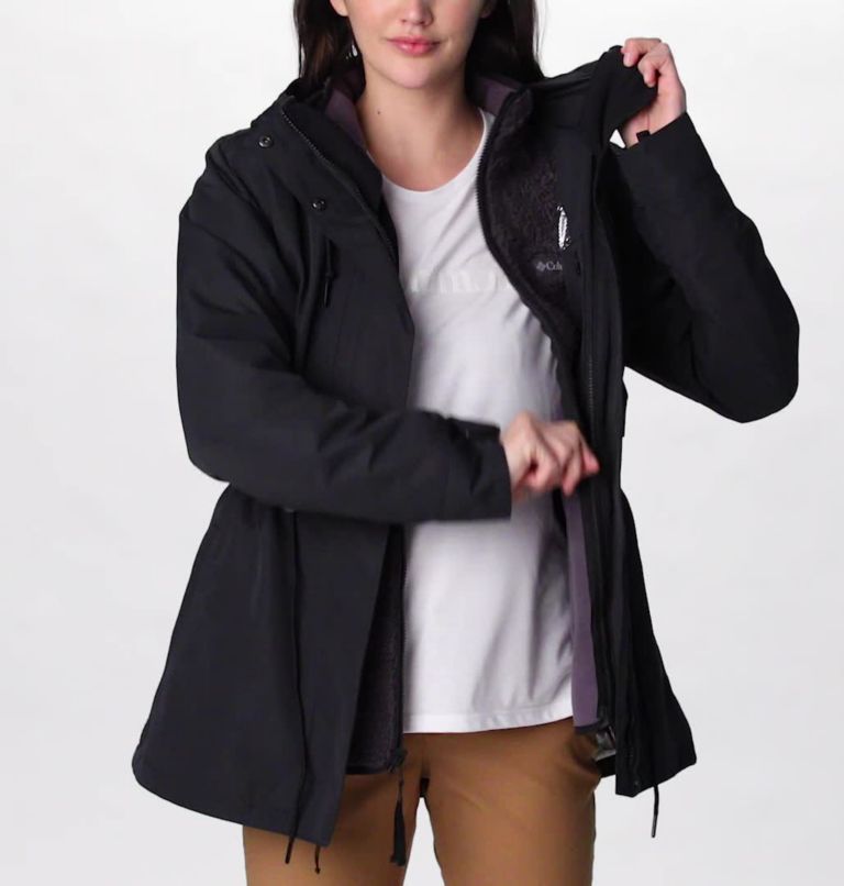 Women's Drop Ridge Interchange Jacket, Color: Black