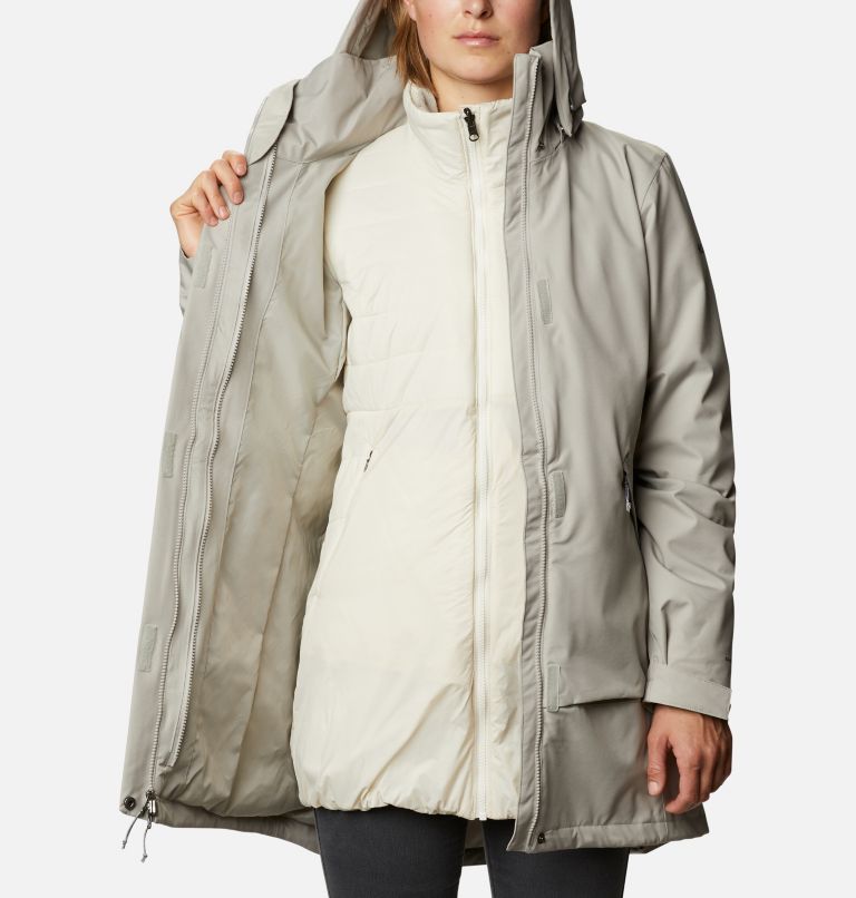 Columbia PULASKI INTERCHANGE JACKET 2-IN-1 - Parka - beach/beige