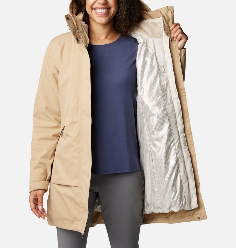 Columbia PULASKI INTERCHANGE JACKET 2-IN-1 - Parka - beach/beige