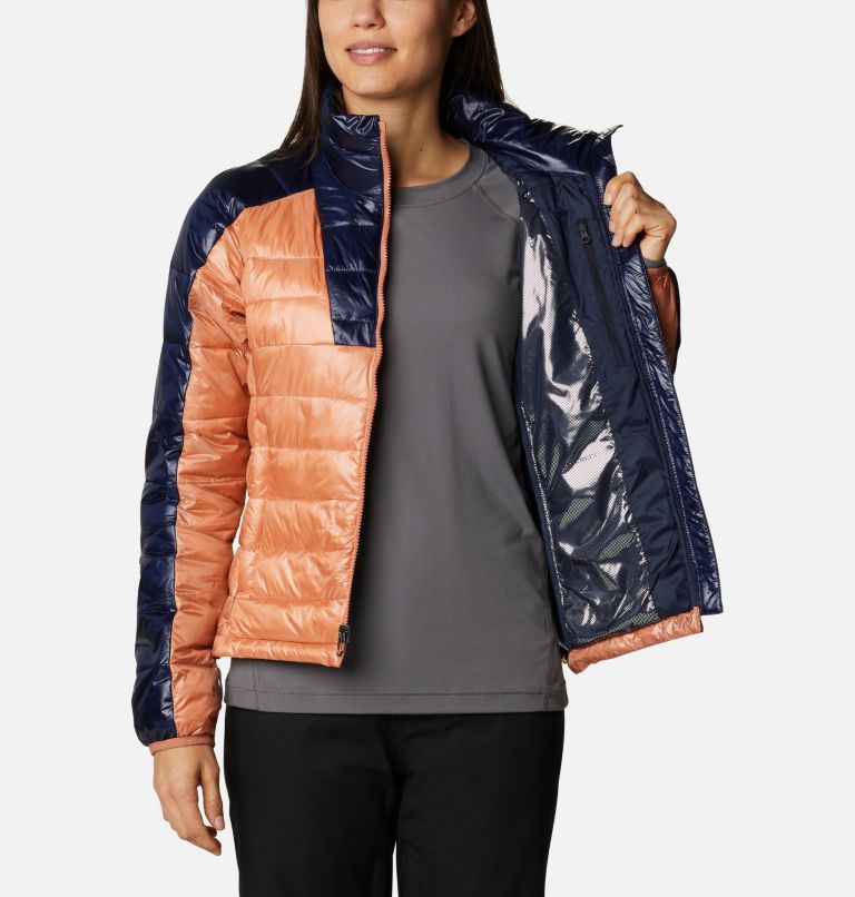 OTU - Chaqueta de esquí impermeable para mujer, cortavientos, abrigo de  nieve con capucha para invierno