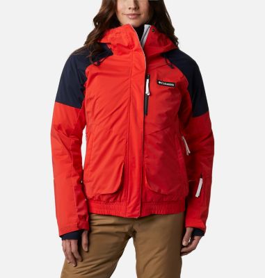 Giacca da sci Tracked Out Interchange da donna Tracked Out&trade; Interchange Jacket | 462 | XL, Bold Orange, Dark Nocturnal, White, front
