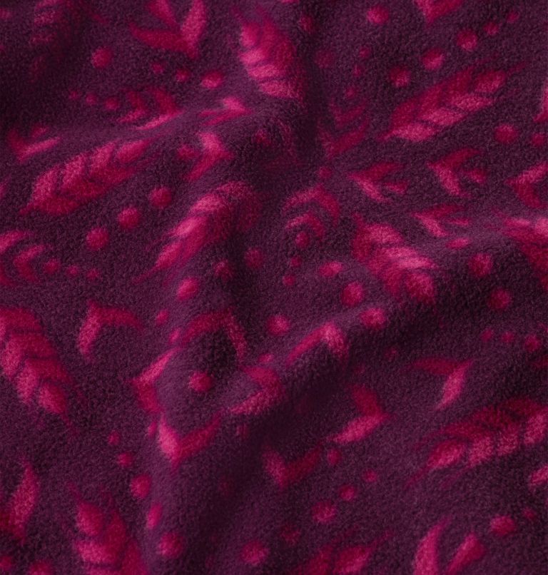 Girls' Disney Anna Full Zip Fleece, Color: Purple Dahlia Anna Ornate, image 6