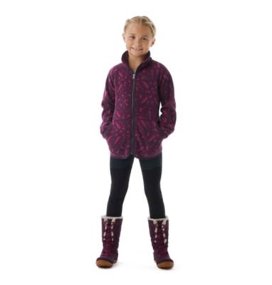 girls full zip fleece