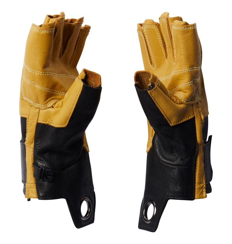 Thumbnail: Unisex Hardwear FL Belay Glove, Color: Black, image 2