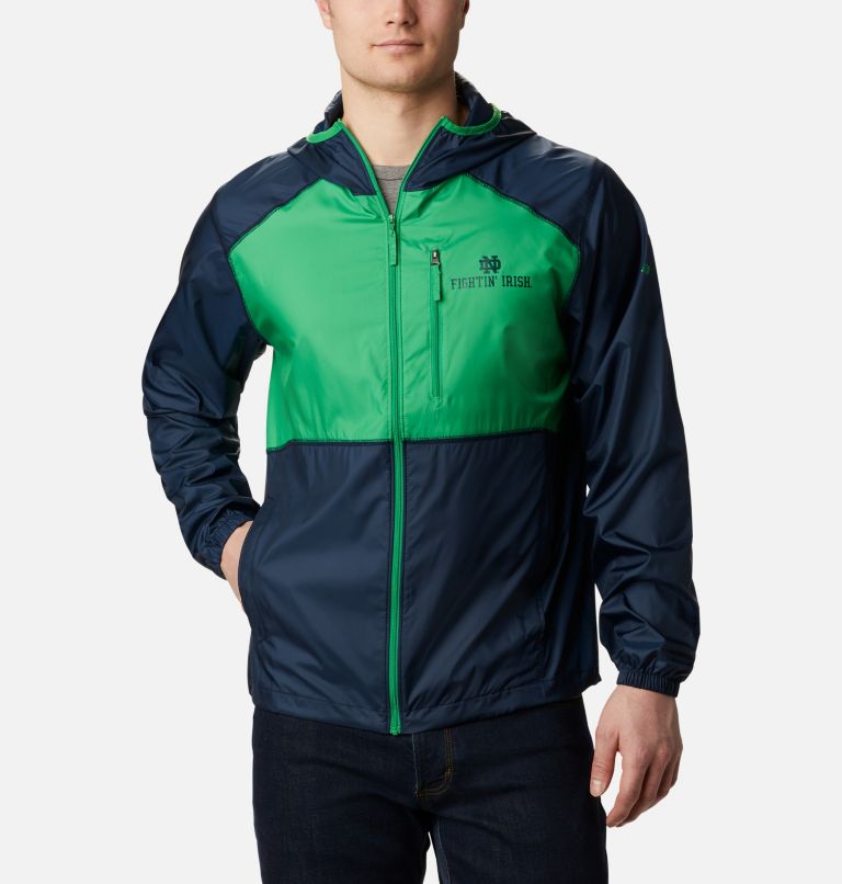 Notre dame men's windbreaker new arrivals