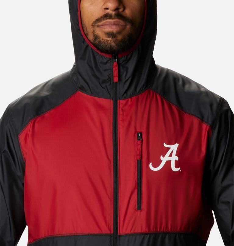 Men's Collegiate Flash Forward Jacket - Alabama, Color: ALA - Black, Red Velvet, image 4