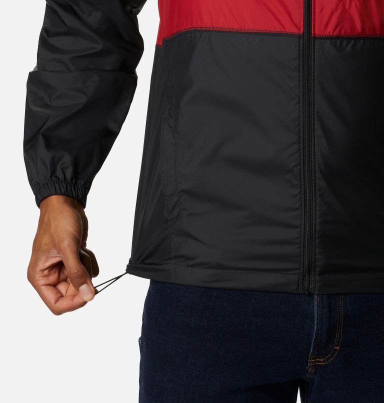 Men's Collegiate Flash Forward Jacket - Alabama, Color: ALA - Black, Red Velvet, image 6