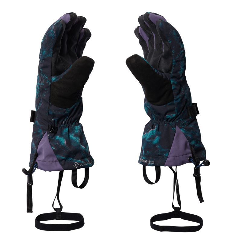 Women's FireFall/2 Gore-Tex® Glove, Color: Dark Storm Print, image 2