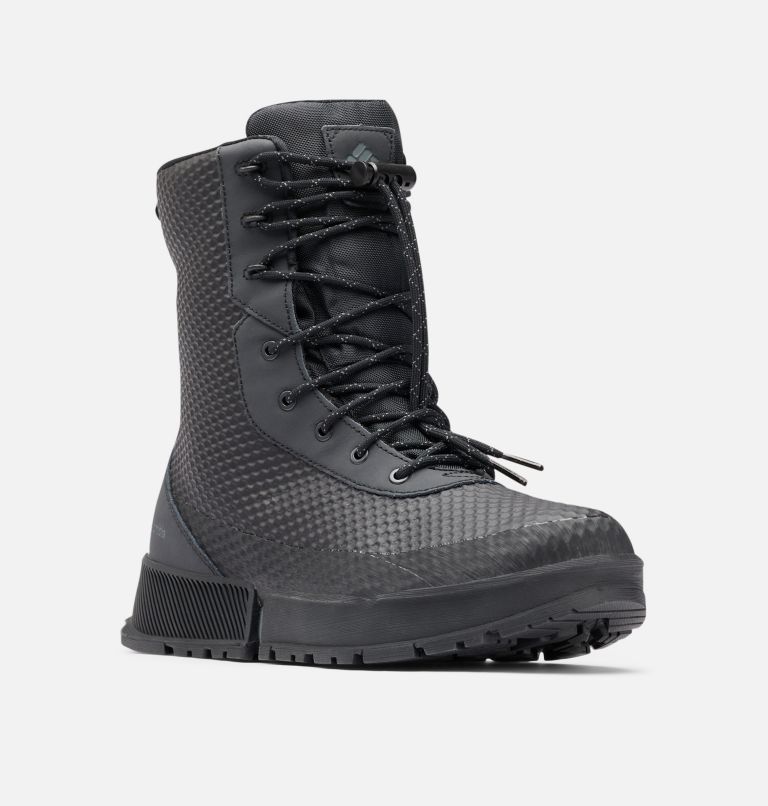 Men's Hyper-Boreal Omni-Heat Tall Boot, Color: Black, Ti Grey Steel