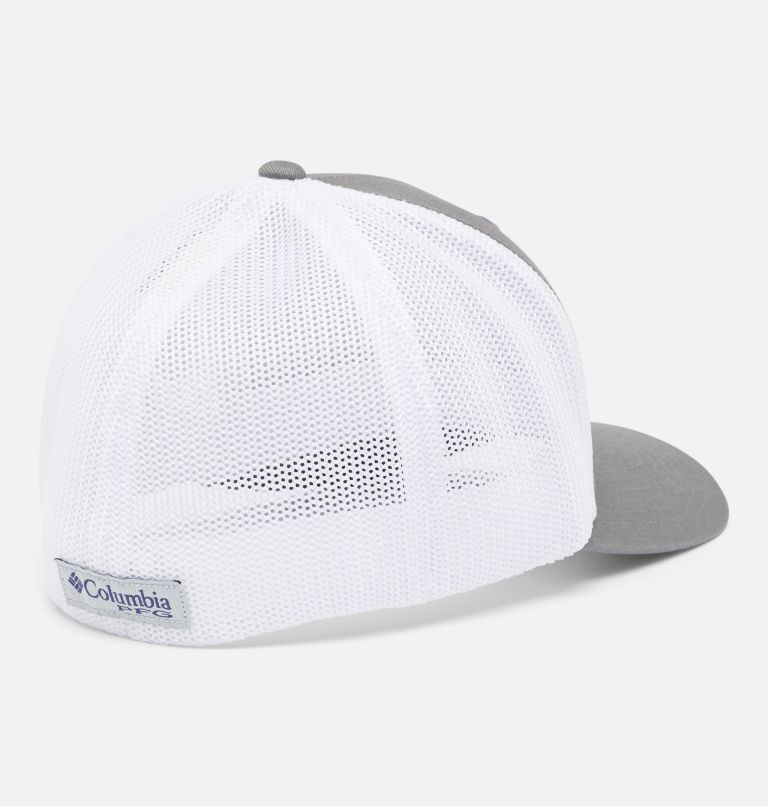 PFG Mesh Fish Flag Ball Cap - Tennessee, Color: UT - Titanium, image 2