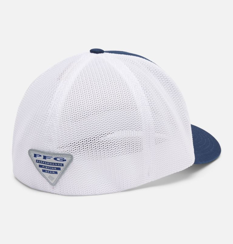 Collegiate PFG Mesh Fish Flag Ball Cap | 467 | L/XL, Color: DC - Collegiate Navy, Texas Flag, image 2
