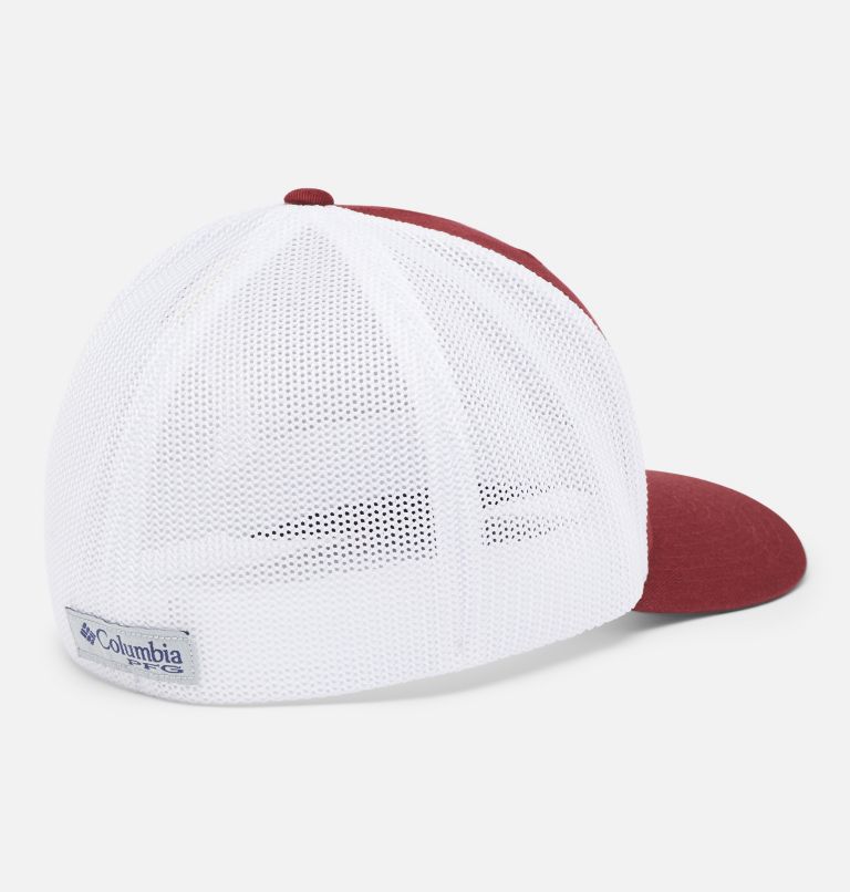 PFG Mesh Fish Flag Ball Cap - Florida State, Color: FSU - Cabernet, image 2