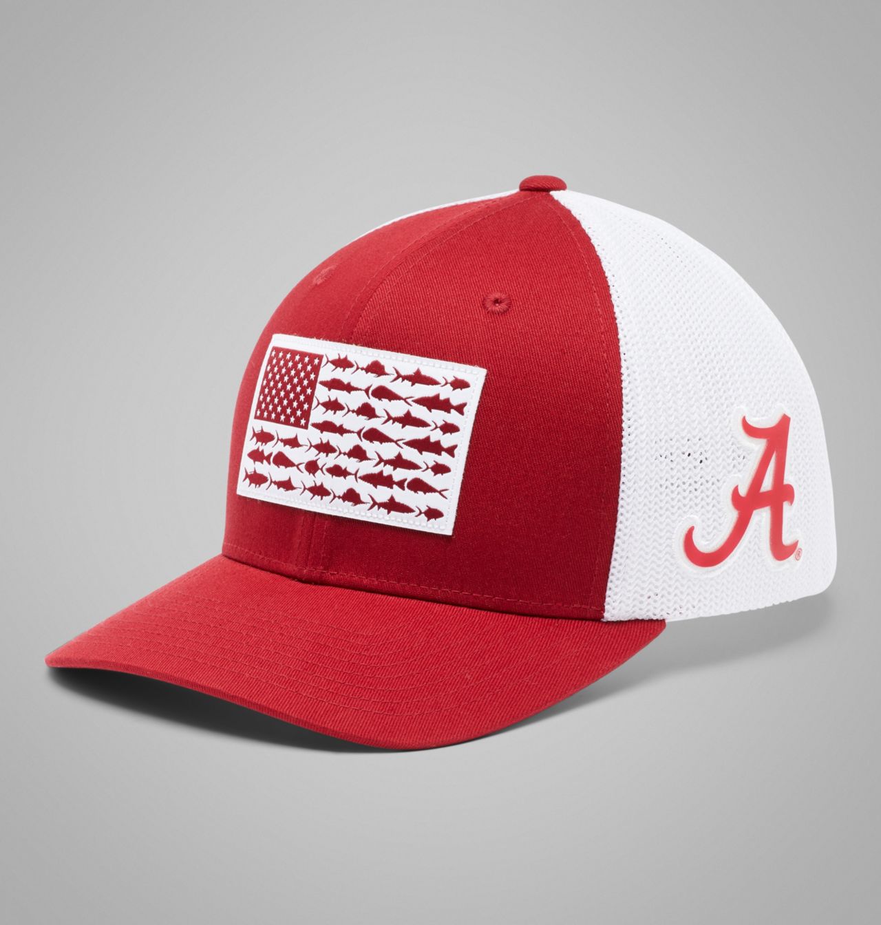 PFG Mesh™ Fish Flag Ball Cap - Alabama 1
