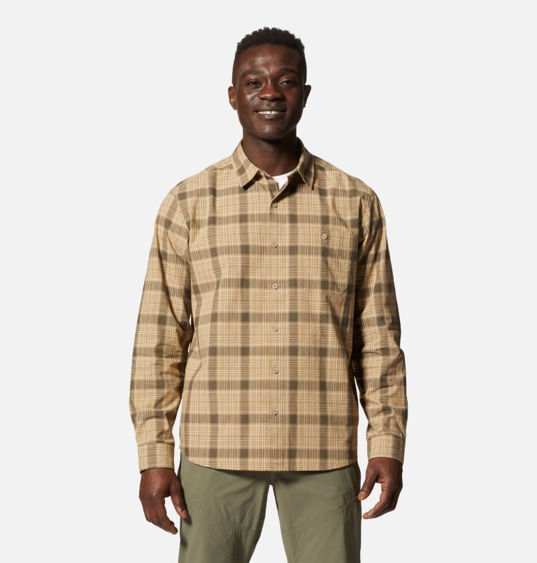 Thumbnail: Men's Big Cottonwood Long Sleeve Shirt, Color: Ridgeline Moon Roof Plaid, image 1