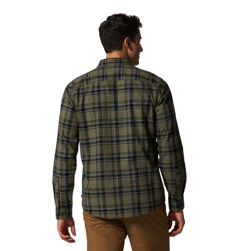 Chemise à manches longues Big Cottonwood Homme, Color: Surplus Green, image 2