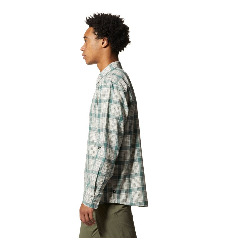 Big Cottonwood Long Sleeve Shirt | 355 | XL, Color: Blue Pine Moon Roof Plaid, image 3