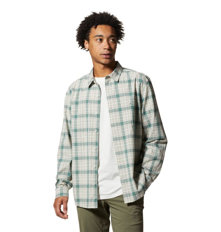 Big Cottonwood Long Sleeve Shirt | 355 | XL, Color: Blue Pine Moon Roof Plaid, image 5