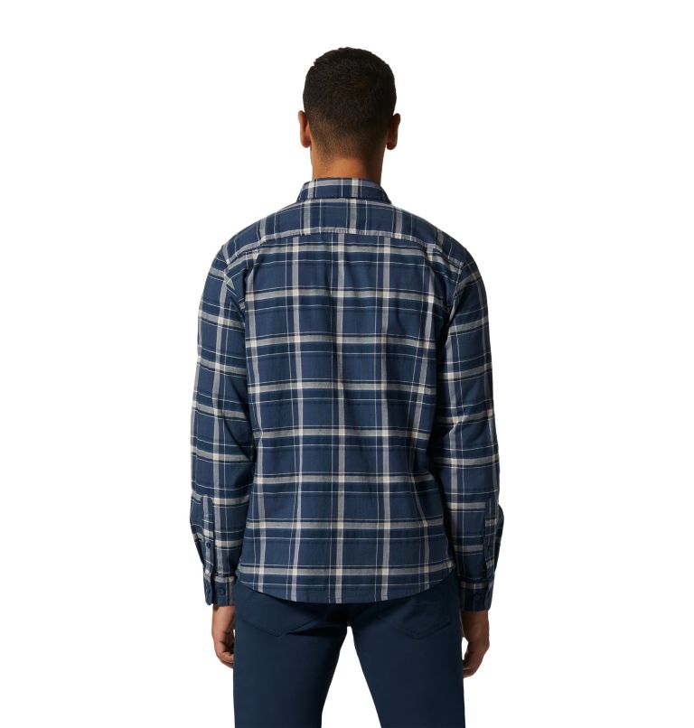 Thumbnail: Men's Big Cottonwood Long Sleeve Shirt, Color: Light Zinc, image 2