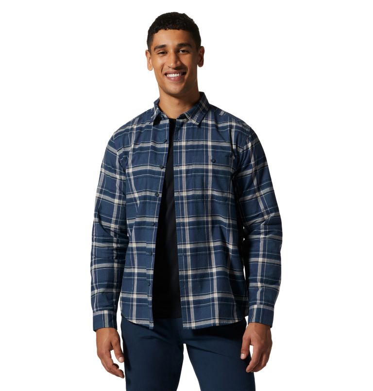Thumbnail: Men's Big Cottonwood Long Sleeve Shirt, Color: Light Zinc, image 1