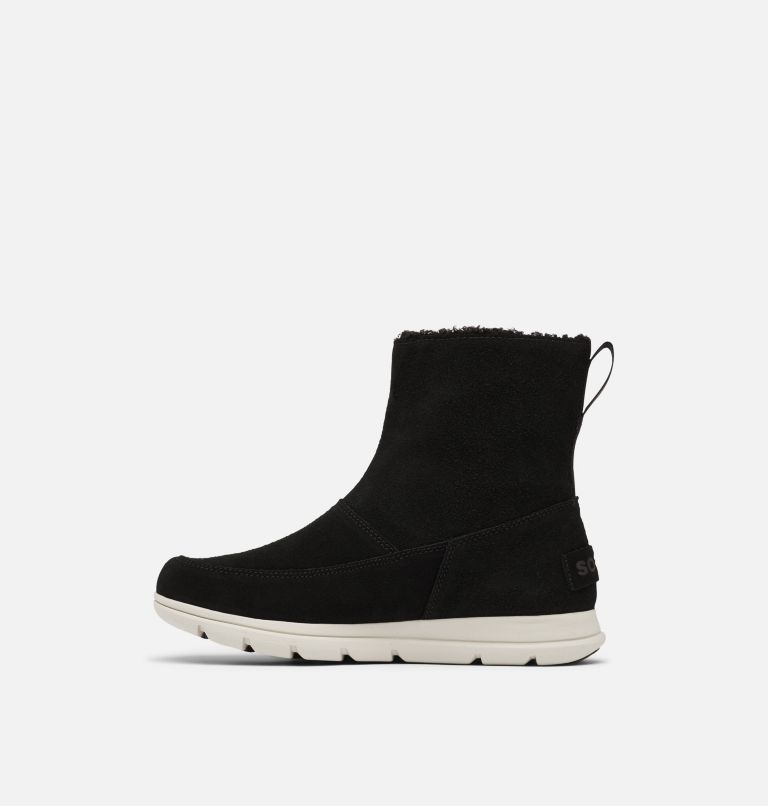 Women's Sorel Explorer Zip Boot, Color: Black, image 4