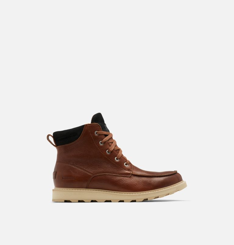 Boots Imperméables Madson II Moc Toe Homme, Color: Gaucho Tan, Oatmeal, image 1