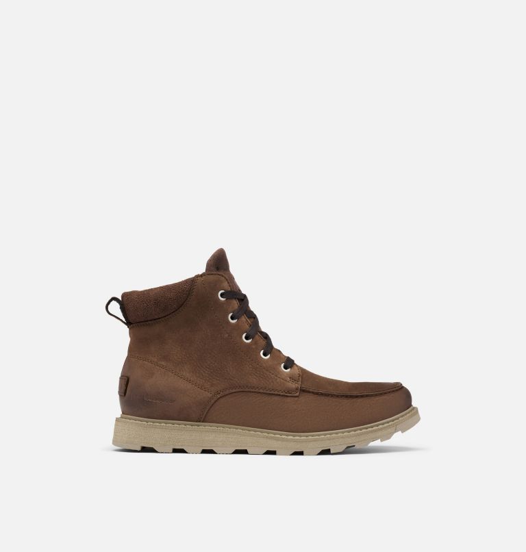 Boots Imperméables Madson II Moc Toe Homme, Color: Tobacco