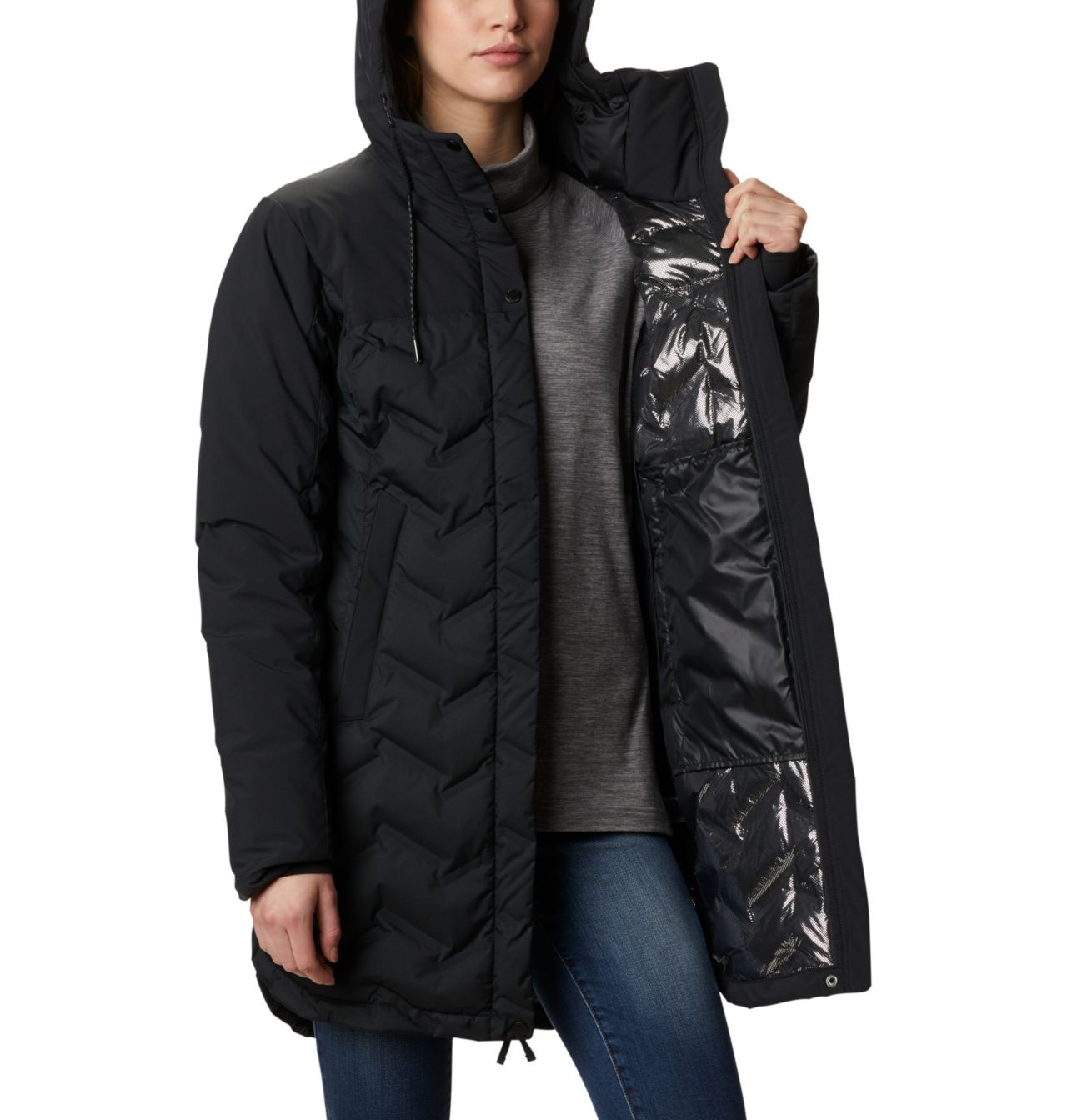 Women's Mountain Croo™ Long Down Jacket 5